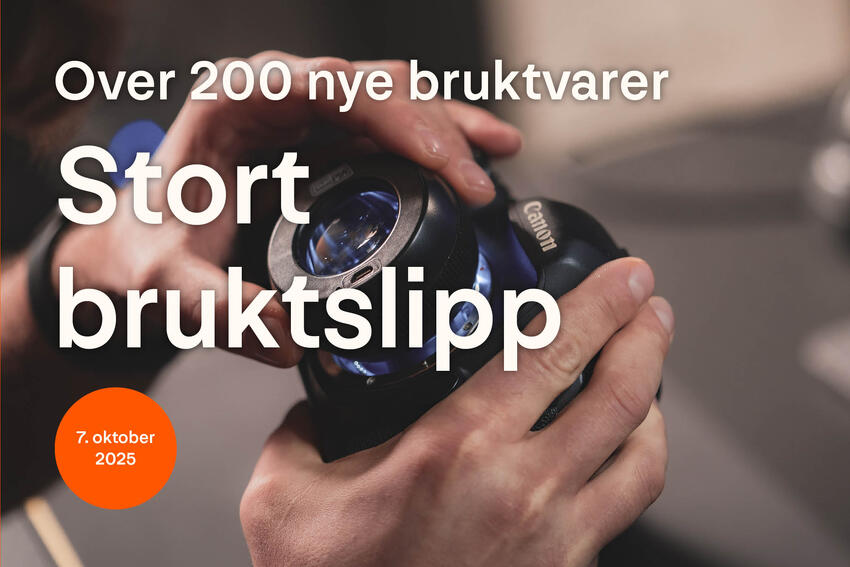 Stort bruktslipp